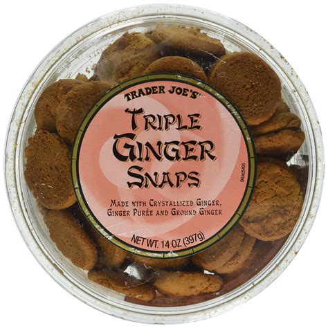 triple ginger cookies trader joe's|trader joes waffle cookie.